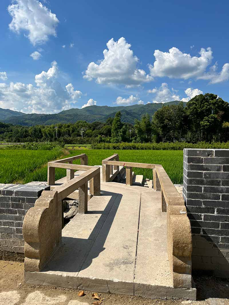 阳泉花岗岩仿古石材景区使用案例