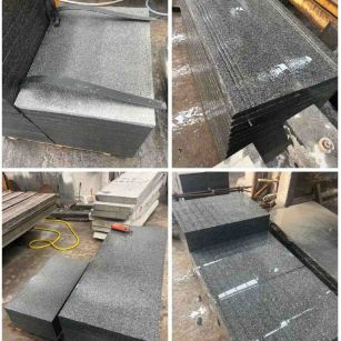 阳泉 芝麻黑地铺石材