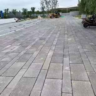 阳泉仿古石铺装效果