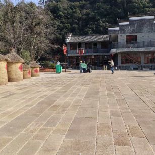 阳泉仿古石铺装效果