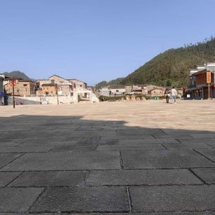 阳泉仿古石铺装效果
