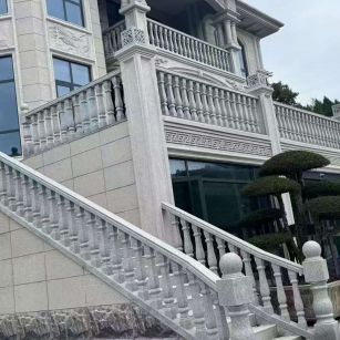 阳泉 芝麻白别墅，栏杆