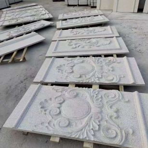 阳泉 芝麻白干挂雕花板