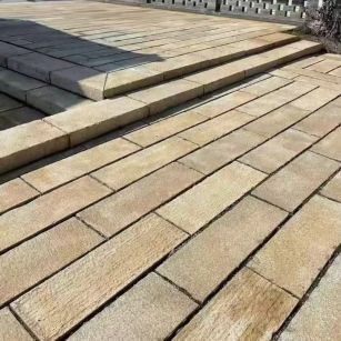 阳泉仿古石铺装效果