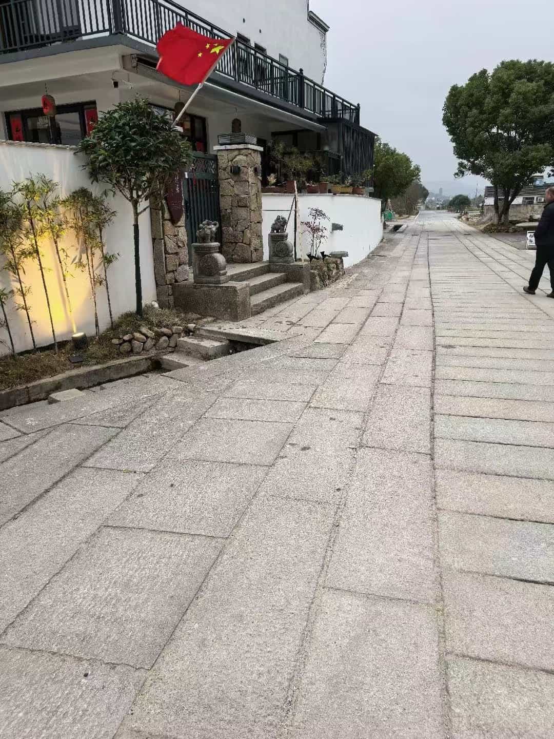 阳泉仿古石铺装效果