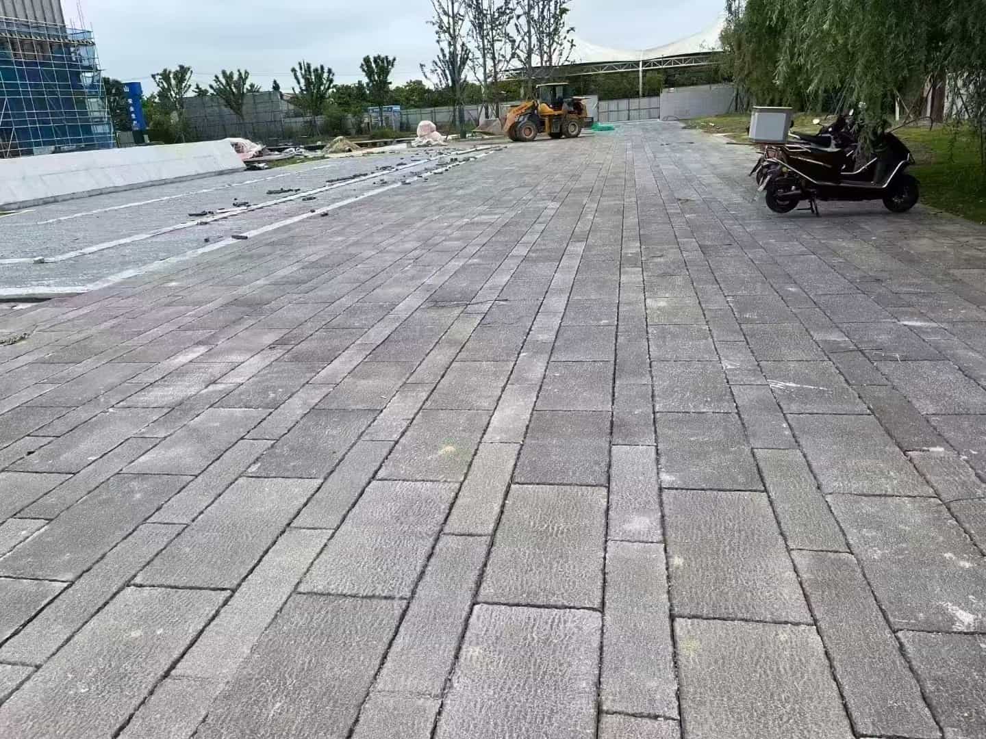 阳泉仿古石铺装效果