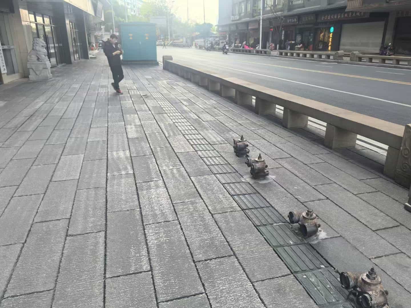 阳泉仿古石铺装效果