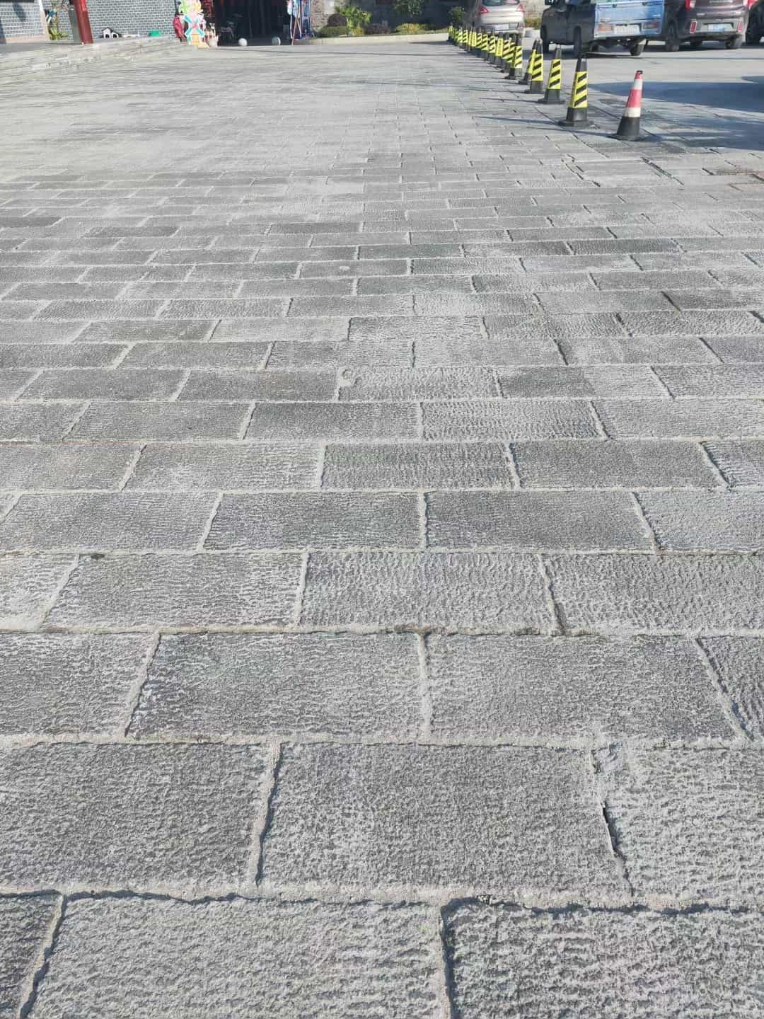 阳泉仿古石铺装效果
