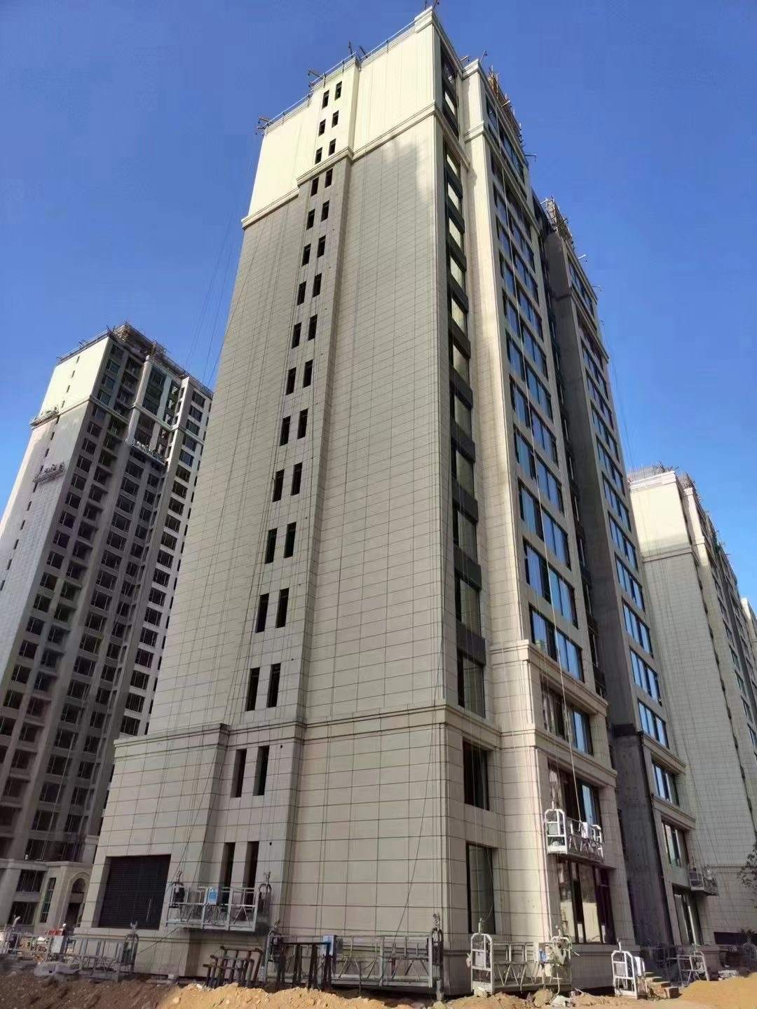 阳泉黄金麻高端小区，外墙干挂