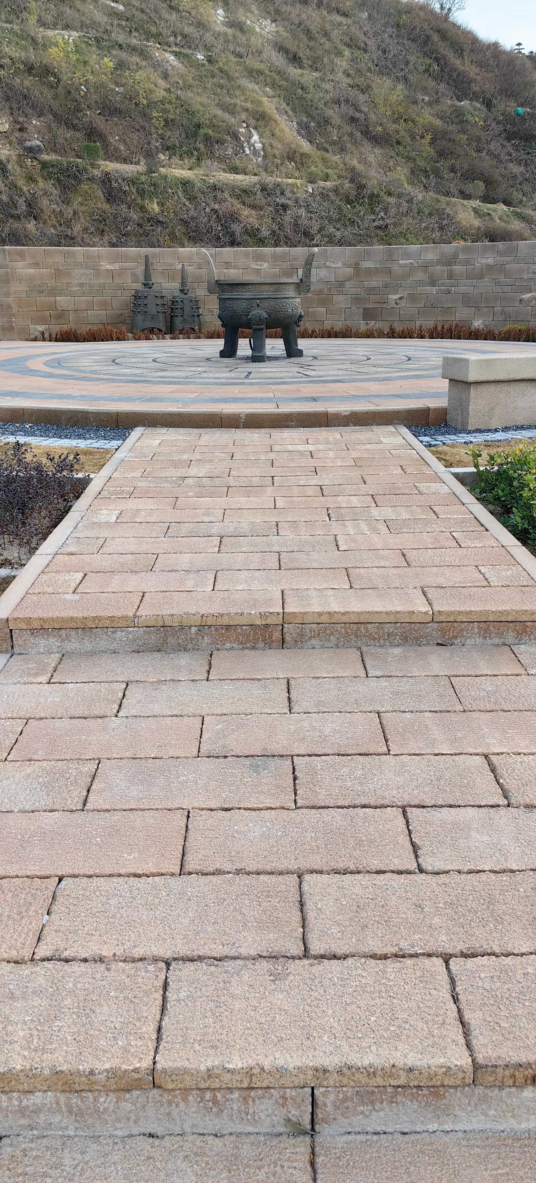 阳泉仿古石铺装效果