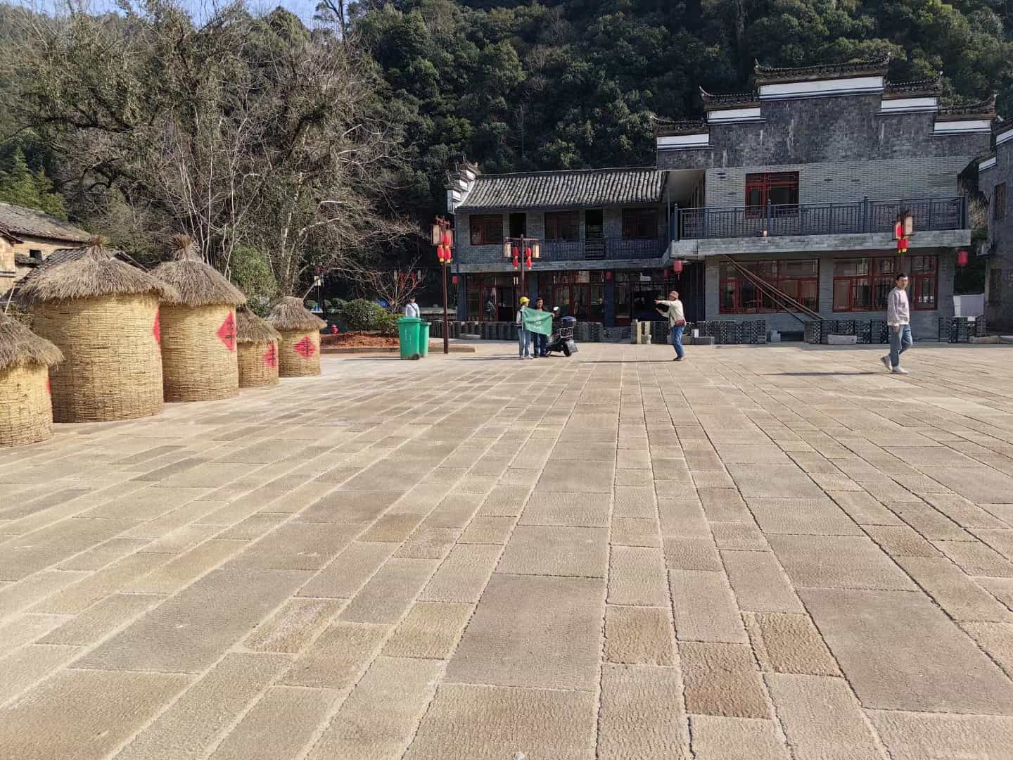 阳泉仿古石铺装效果