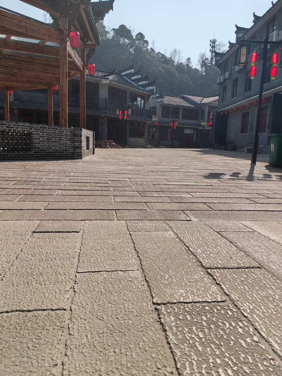 阳泉仿古石铺装效果