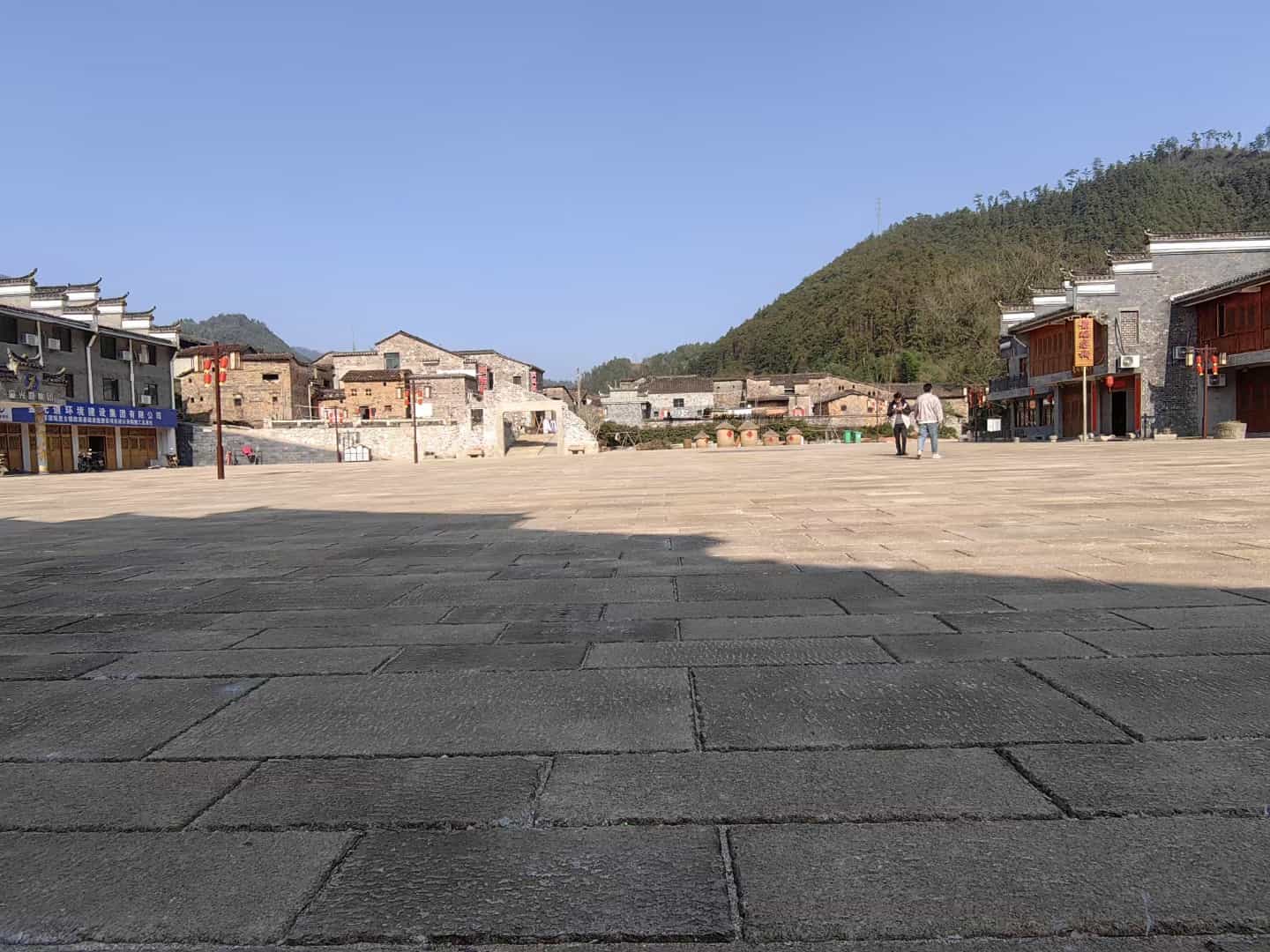 阳泉仿古石铺装效果
