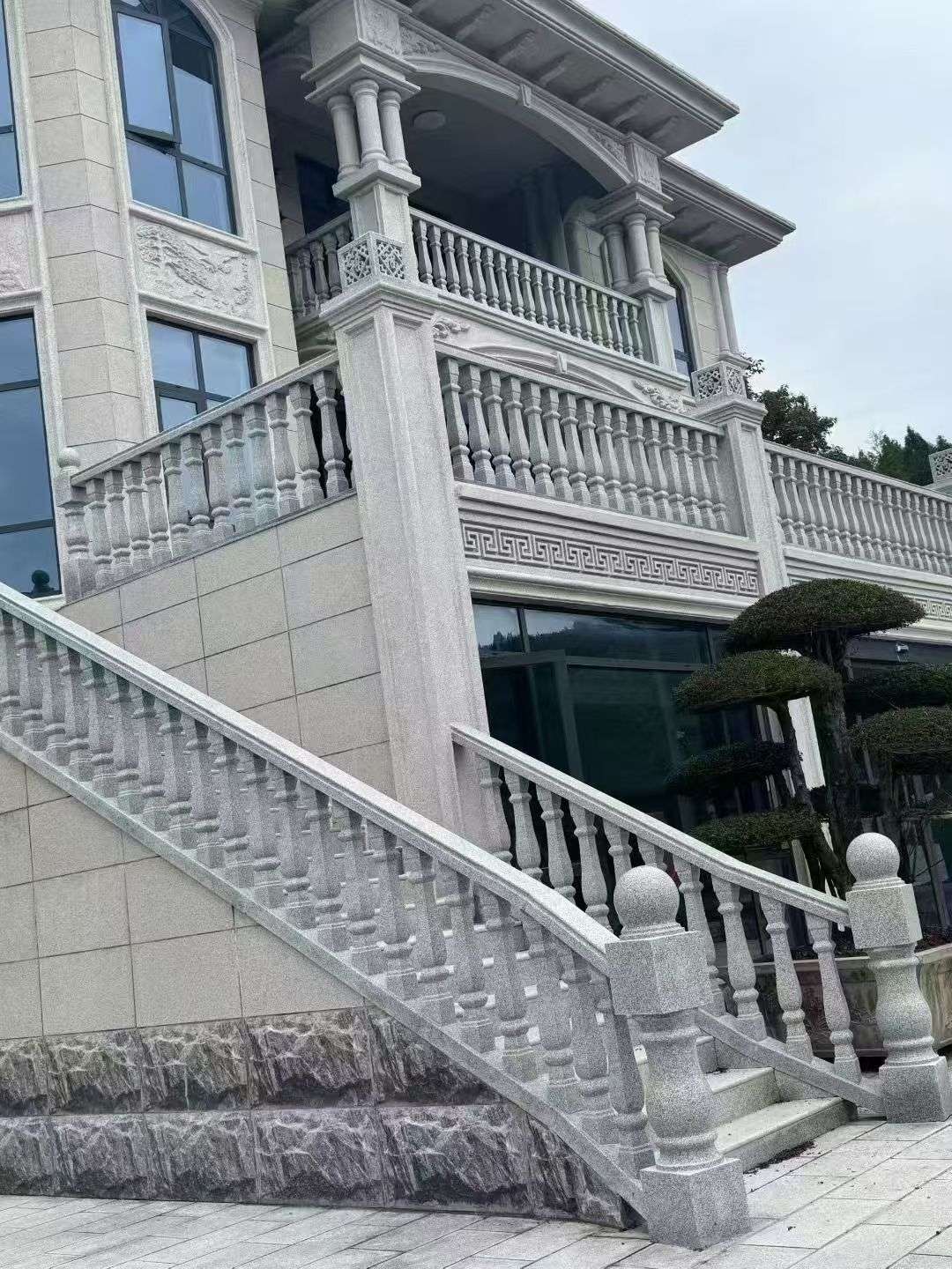 阳泉 芝麻白别墅，栏杆