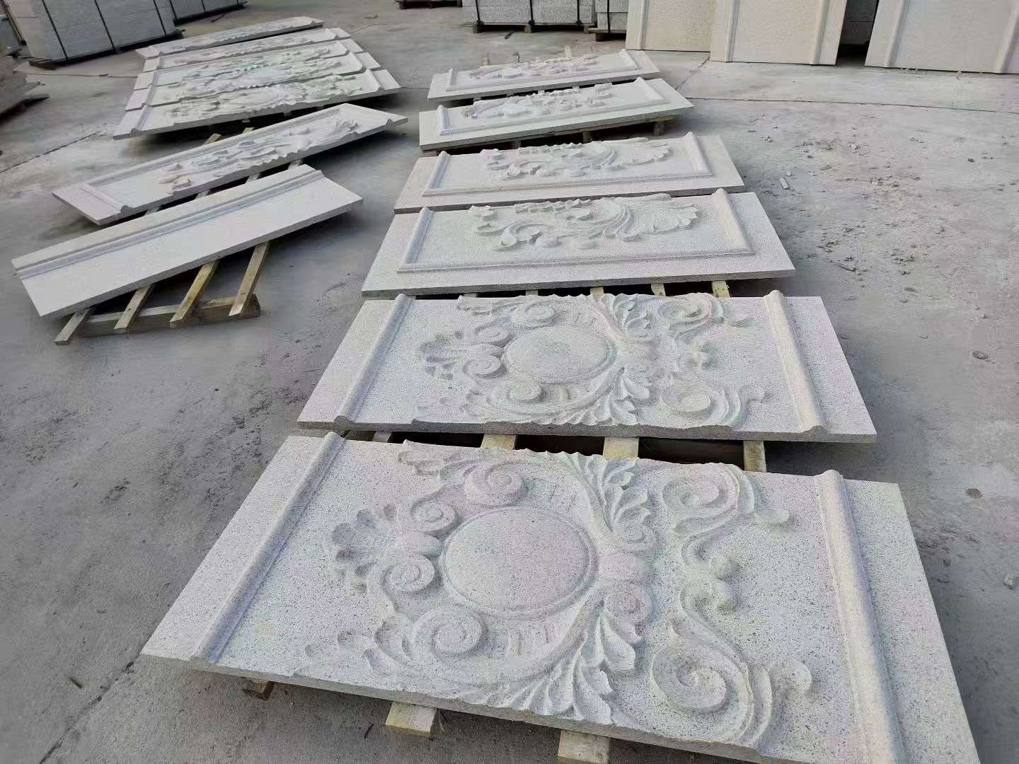 阳泉 芝麻白干挂雕花板